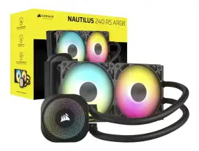 Sistema De Enfriamiento Liquido Corsair Nautilus Argb (cw-9060092-ww) 2 Ventiladores, 240mm, Led Argb