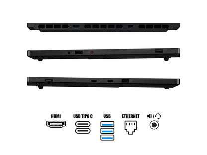 Laptop Lenovo Ryzen 7 260 Legion 5 15ahp10 Gaming (83m00001us) 15.1" Wqxga 165hz Oled, Ram 16gb, Ssd 512gb, Rtx 5060 8gb, Rgb, Win11, Negro