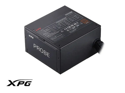 Fuente De Poder Xpg 600w Probe (probe600b-bkcus) Atx, 80 Plus Bronze, No Modular, Negro