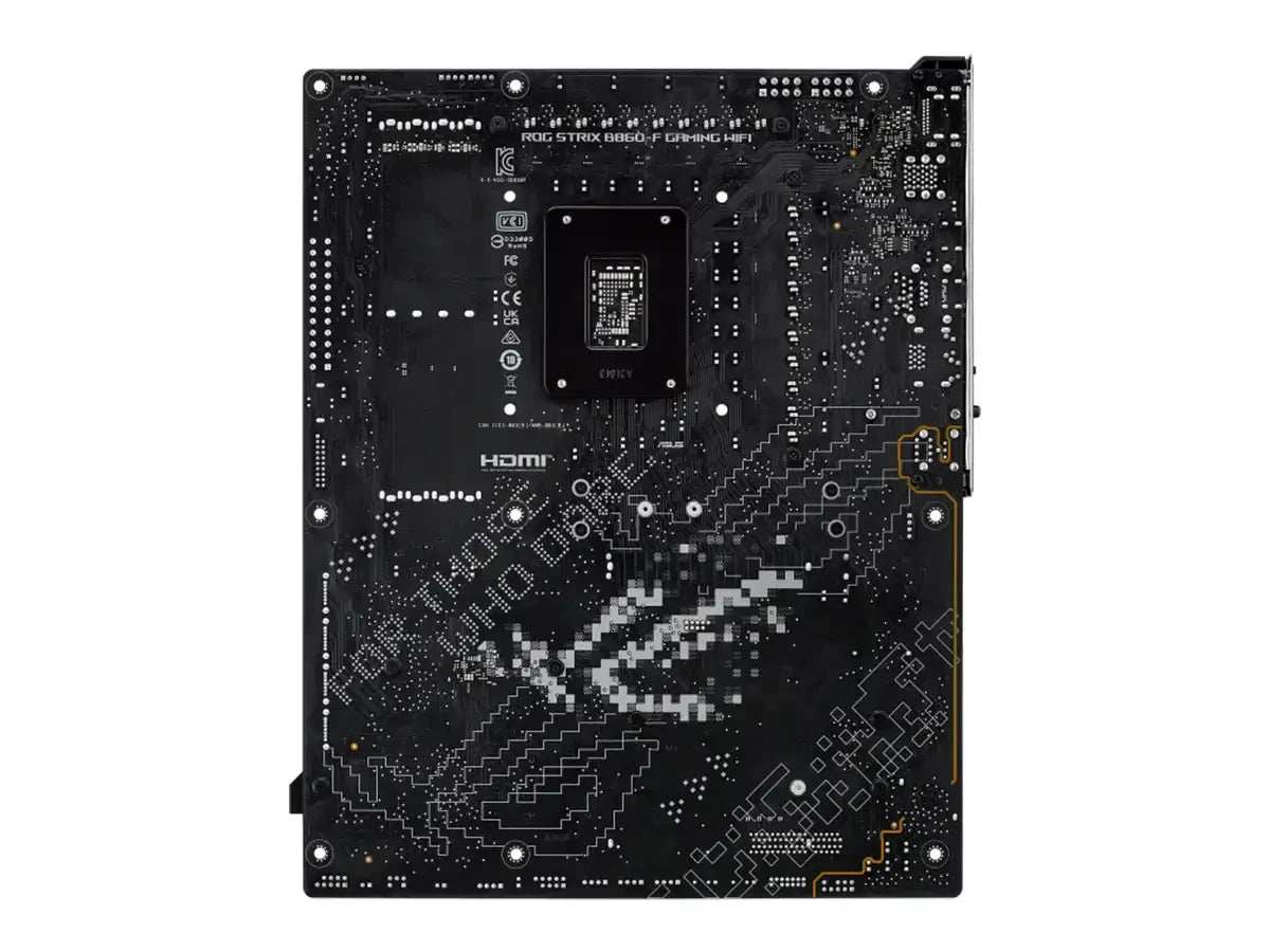 Placa Madre Asus B860-f Rog Strix (90rog Strix B860-f Gmg Wifi ) Socket Lga 1851, Ram Ddr5 9066oc Mt/s, Core Ultra, Wifi 7