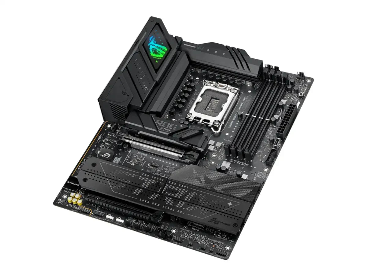 Placa Madre Asus B860-f Rog Strix (90rog Strix B860-f Gmg Wifi ) Socket Lga 1851, Ram Ddr5 9066oc Mt/s, Core Ultra, Wifi 7