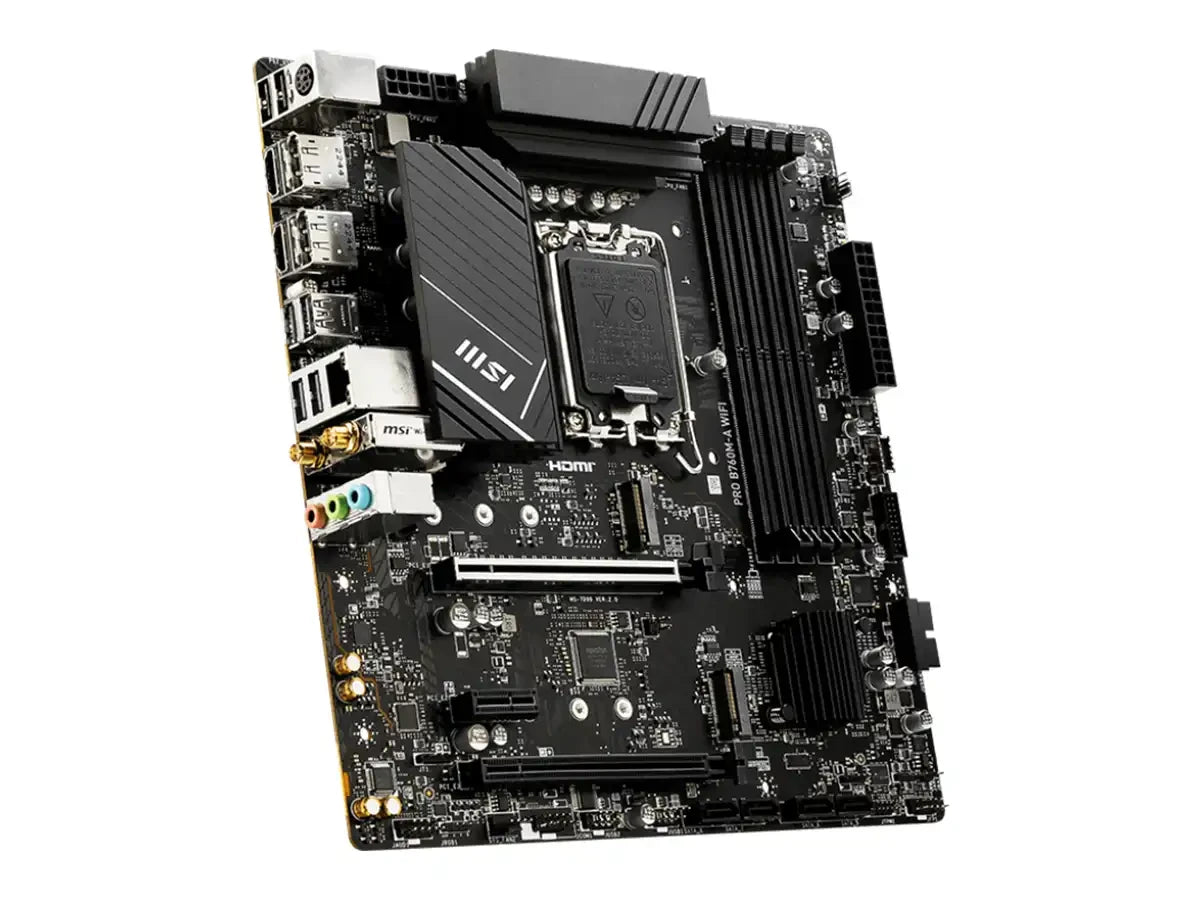 Placa Madre Msi B760m-a Pro Wifi (msi B760m-a Pro Wifi Ddr5) Socket Lga 1700, Ram Ddr5, 14va, 13va, 12va Gen
