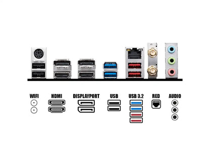 Placa Madre Msi B760m-a Pro Wifi (msi B760m-a Pro Wifi Ddr5) Socket Lga 1700, Ram Ddr5, 14va, 13va, 12va Gen