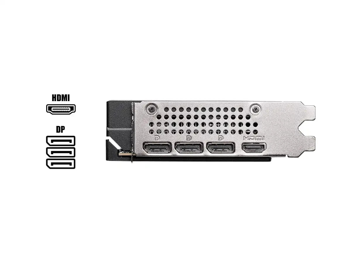 Tarjeta De Video Msi Geforce Rtx 5060 Ti 8gb Shadow 2x Oc Plus Gddr7 (rtx 5060 Ti 8g Shadow-2x-oc-plus) Nvidia, 128 Bits