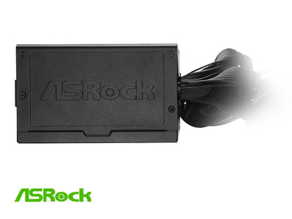 Fuente De Poder Asrock 550w Challenger Cl-550b (90-uxc055-bnuaaa) Atx, 80 Plus Bronze, No Modular, Negro