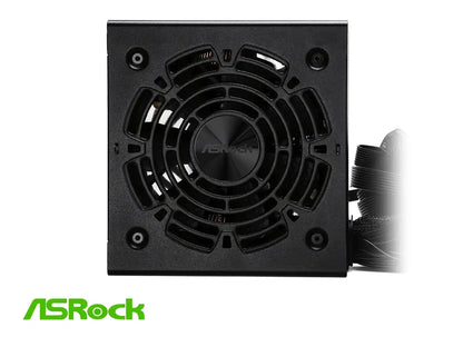 Fuente De Poder Asrock 550w Challenger Cl-550b (90-uxc055-bnuaaa) Atx, 80 Plus Bronze, No Modular, Negro