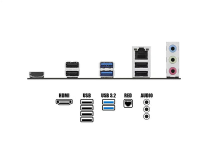 Placa Madre Asus Prime H610m-f (90mb1h70-m0eay0) Socket Lga 1700, Ram Ddr4 Buss 3200mhz, 13va, 12va Gen