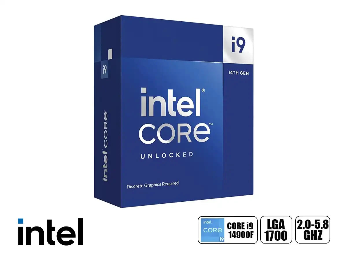 Procesador Intel Core I9 14900f 2.0ghz Hasta 5.8ghz 36mb (bx8071514900f) Lga 1700, 24 Nucleos, S/ Grafica, S/ Cooler