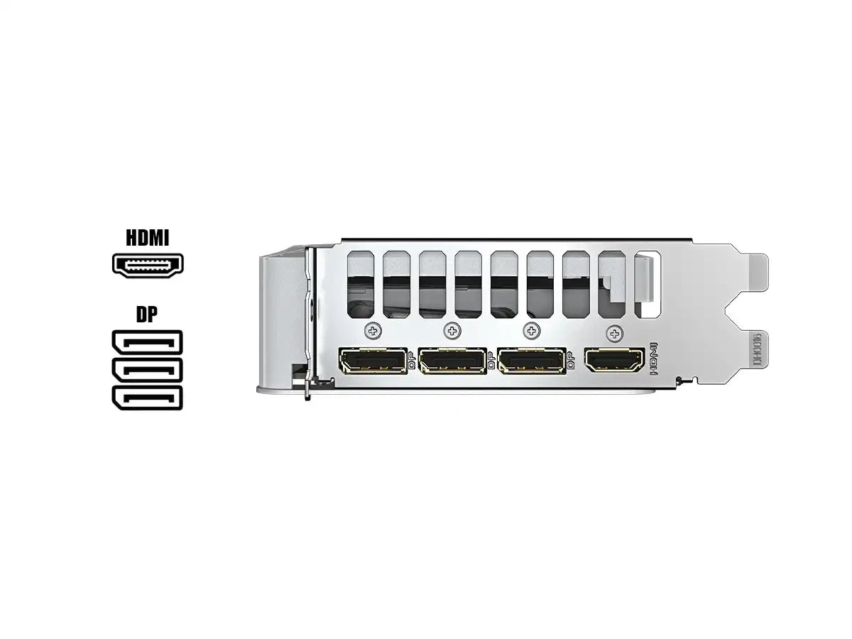 Tarjeta De Video Gigabyte Geforce Rtx 5060 Ti 16gb Eagle Ice Gddr7 Pci Ex Dp (gv-n506teagle Oc Ice-16gd) Nvidia, 128 Bits, 2 Ventiladores