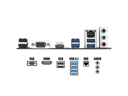 Placa Madre Gigabyte B760m H Ddr4 (b760m-h Ddr4) Socket Lga 1700, Ram Ddr4 Buss 5333oc Mhz, 14va, 13va, 12va Gen