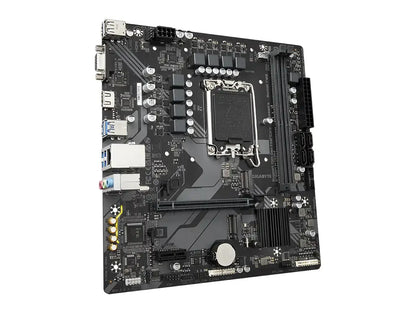 Placa Madre Gigabyte B760m H Ddr4 (b760m-h Ddr4) Socket Lga 1700, Ram Ddr4 Buss 5333oc Mhz, 14va, 13va, 12va Gen
