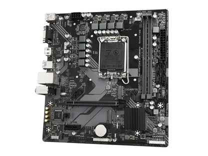 Placa Madre Gigabyte B760m H Ddr4 (b760m-h Ddr4) Socket Lga 1700, Ram Ddr4 Buss 5333oc Mhz, 14va, 13va, 12va Gen