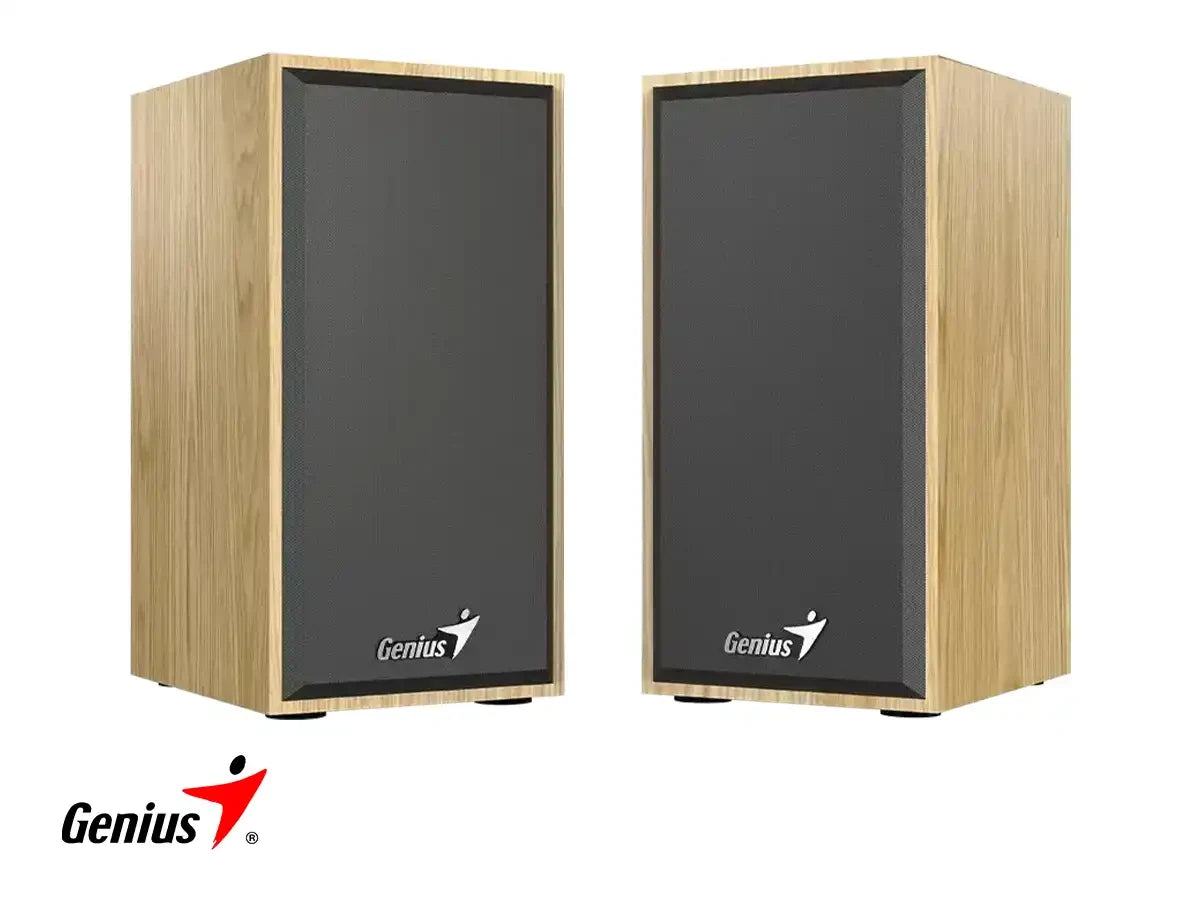 Parlante Genius Sp-hf180 6 Watts Pine Wood (31730029404)