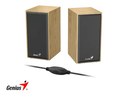 Parlante Genius Sp-hf180 6 Watts Pine Wood (31730029404)