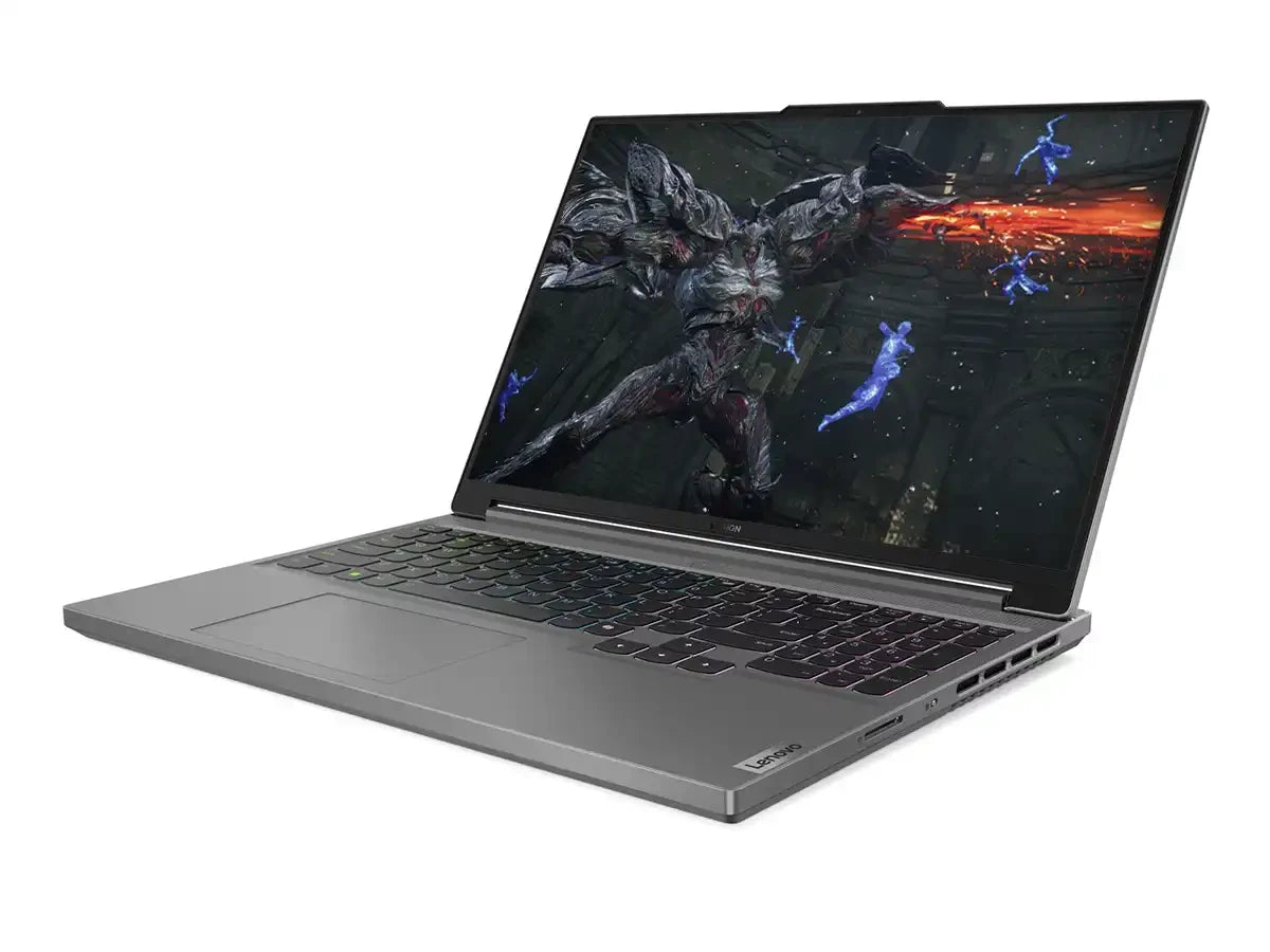 Laptop Lenovo Ryzen 7 8845hs Legion Slim 5 16ahp9 (83dh0086lm) 16" Wqxga, Ram 16gb, Ssd 512gb, Rtx 4060 8gb, S/sistema, Luna Grey
