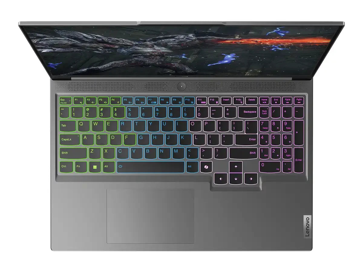 Laptop Lenovo Ryzen 7 8845hs Legion Slim 5 16ahp9 (83dh0086lm) 16" Wqxga, Ram 16gb, Ssd 512gb, Rtx 4060 8gb, S/sistema, Luna Grey