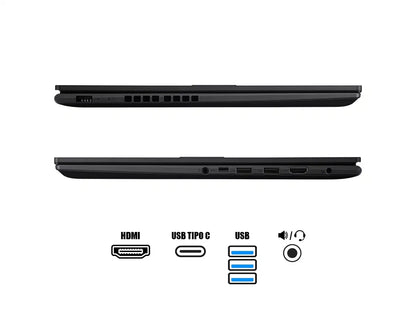 Laptop Asus Core I5-13420h Vivobook X1605va-mb1350 (90nb10n3-m01s90) Pantalla 16" Wuxga, Ram 16gb, Ssd 512gb, S/sistema, Esp. 13gen