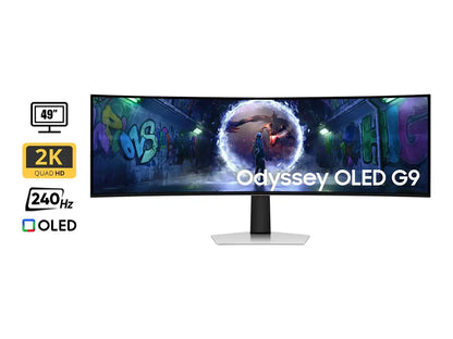 Monitor Samsung 49 Pulgadas Gaming Odyssey G9 Ls49dg930 (ls49dg930slxpe) Gaming 240hz, Oled, 2k/dqhd, Curvo, 0.03ms