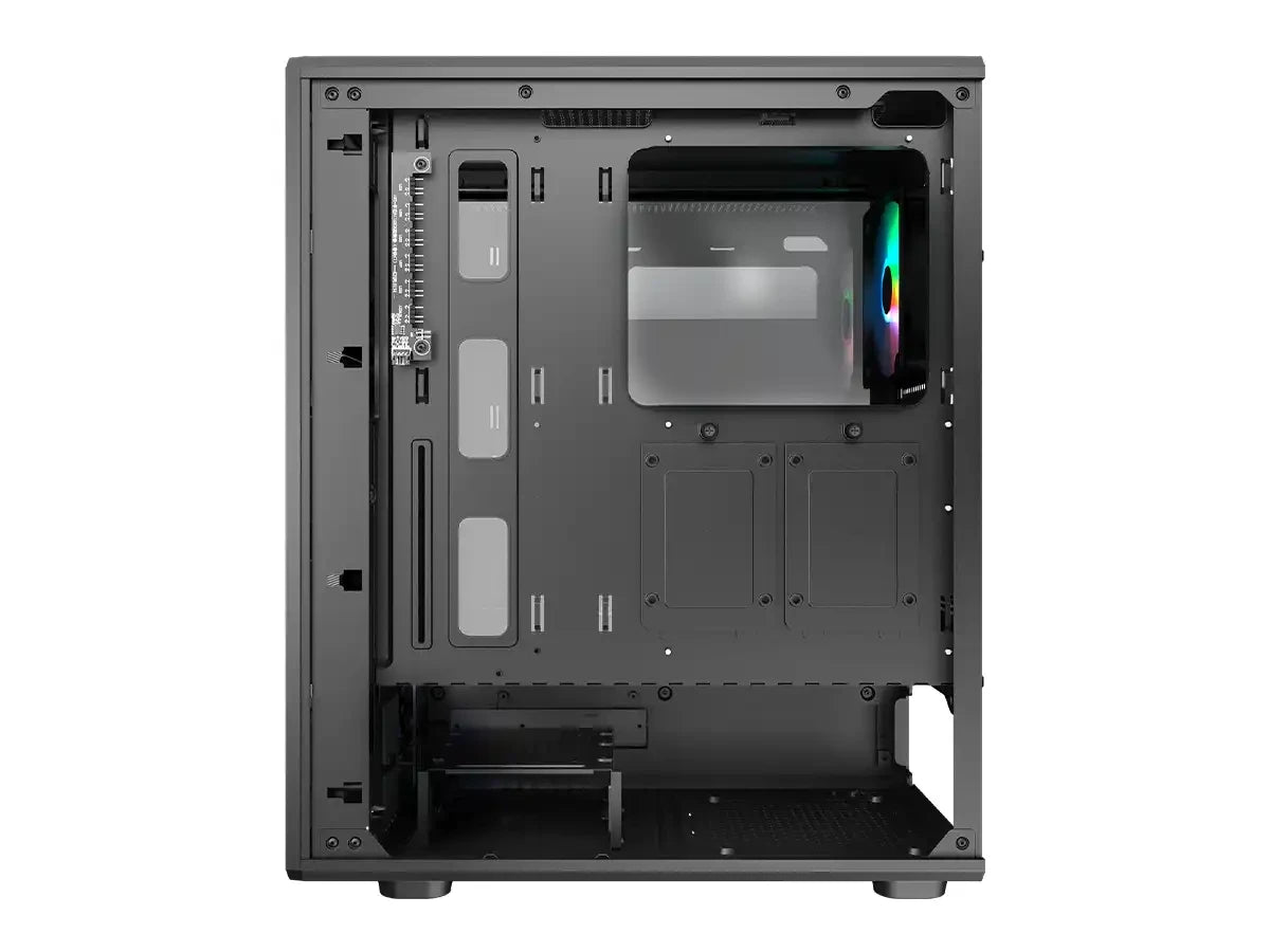 Case Cougar Airface Pure Rgb 650w Bronze (392bd20.0001) Panel De Vidrio, 3 Ventiladores, Led Rgb, 2 Usb, Negro