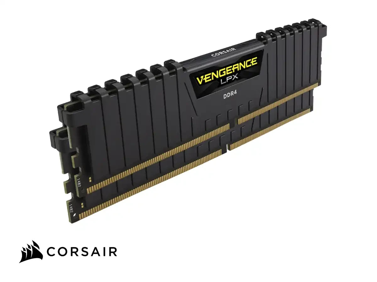 Memoria Ram Corsair Ddr4 32gb (16gbx2) Vengeance Lpx (cmk32gx4m2e3200c16) 3200 Mhz, Negro