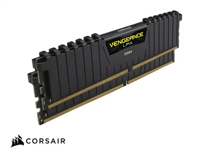 Memoria Ram Corsair Ddr4 32gb (16gbx2) Vengeance Lpx (cmk32gx4m2e3200c16) 3200 Mhz, Negro