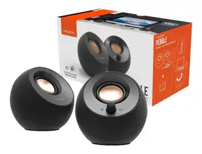 Parlante Creative Pebble 4.4 Watts (51mf1680aa000) Interfaz Usb, Frecuencia 100 Hz -17000 Khz, Negro