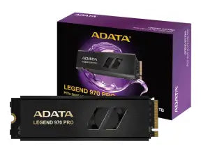 Unidad De Almacenamiento Ssd M.2 Pcie Adata 1tb Nvme Legend 970 Pro, Pcie Gen5 X4, 2280 (sleg-970p-1tci) Lectura 10 000 Mbs