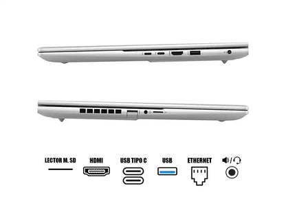 Laptop Hp Core I7-13700h Envy 16-h1020nr Gaming (a75w7ua#aba) Pantalla 16" Wqxga Touchscreen, Ram 16gb, Ssd 512gb, Rtx 4060 8gb, Win11, Silver