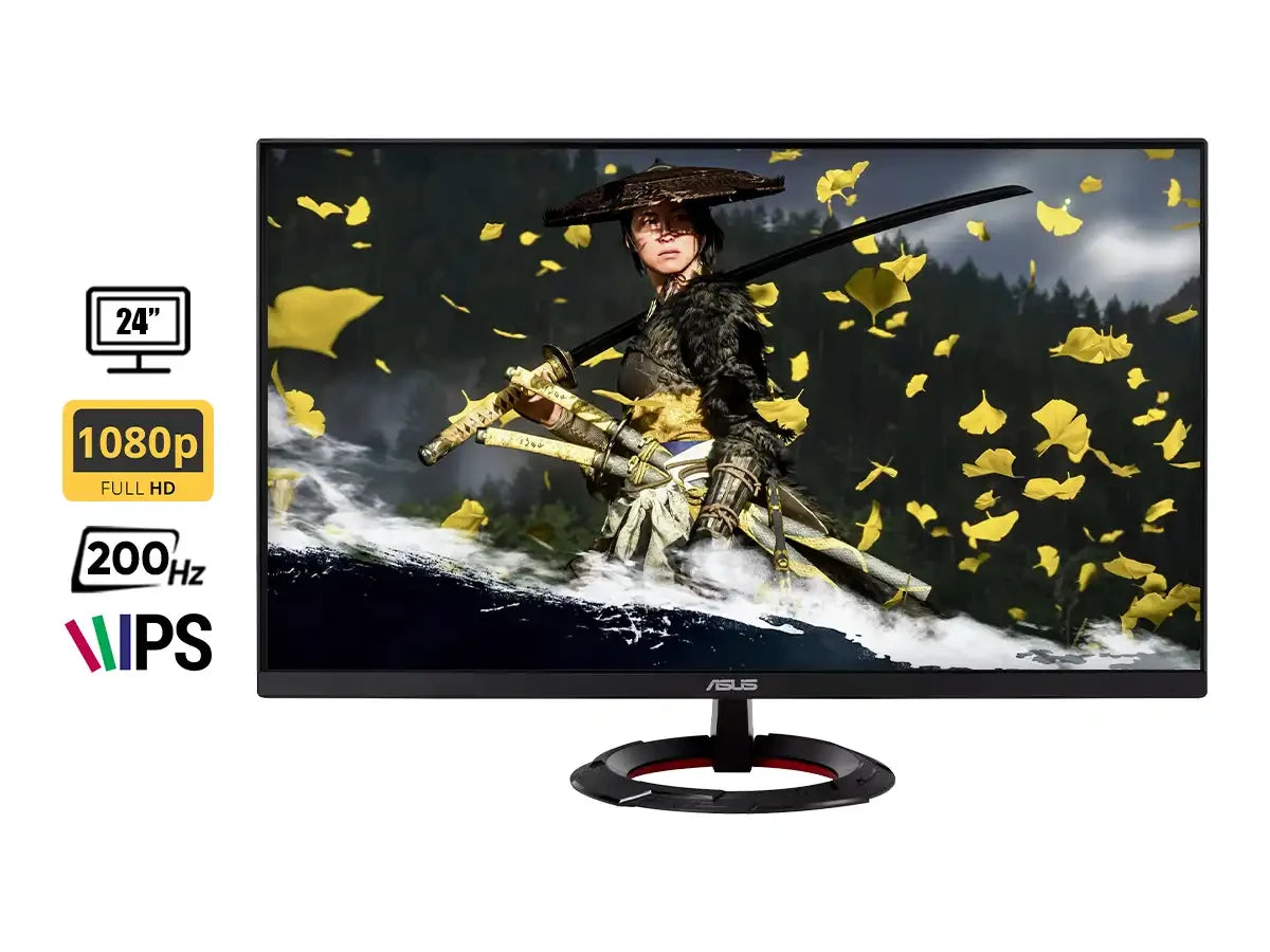 Monitor Asus 24 Pulgadas Gamer Tuf Vg249q5r (90vg249q5r) Gaming 200hz, 0.03ms, Fhd, Ips, 2 Hdmi, 1dp, Altavoces