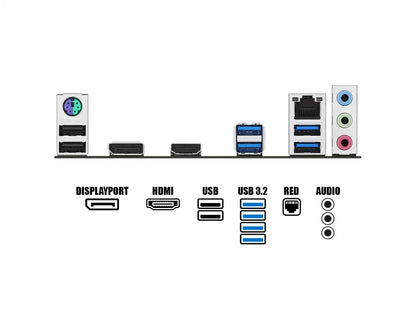 Placa Madre Asus B550m-k-argb Prime (prime-b550m-k-argb) Socket Am4, 2 Slot De Ram Ddr4 Buss 4866oc Mhz