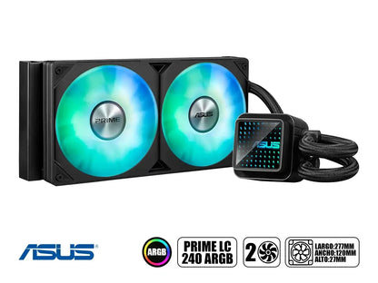 Sistema De Enfriamiento Liquido Asus Prime Lc 240 Argb (prime-lc-240-argb)