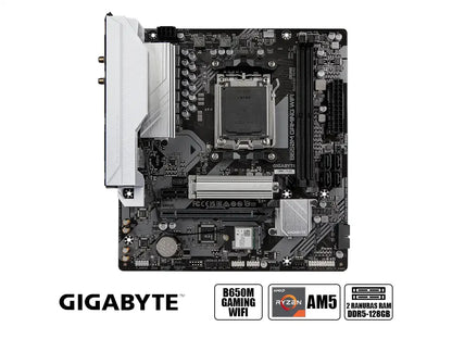 Placa Madre Gigabyte B650m Gaming Wifi (g-b650m-gaming-wifi ) Socket Am5, Ram Ddr5 Buss 7600oc Mt/s