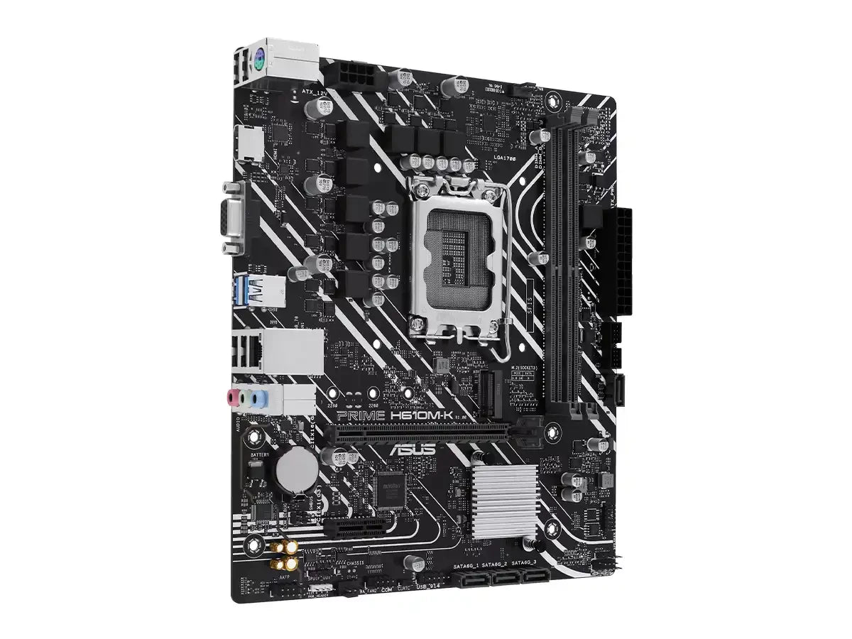 Placa Madre Asus Prime H610m-k (90h610m-k ) Socket Lga 1700, Ram Ddr5 , 13va, 12va Gen