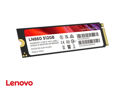 Unidad De Almacenamineto Ssd M.2 Pcie Lenovo 512gb Nvme Ln860, 2280 (5sd1n53083)
