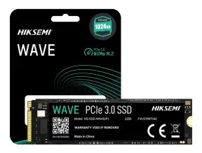 Unidad De Almacenamiento Ssd M.2 Pcie Hiksemi 1024gb Nvme Wave, 2280 (hs-ssd-wave(p)_1024g) 2450mb/s