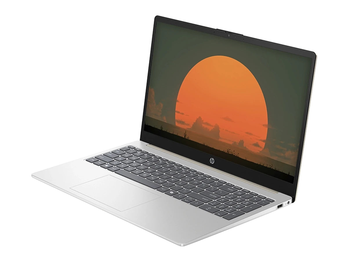Laptop Hp Core I5-120u 15-fd0152la (b9ts2la#abm) Pantalla 15.6" Fhd Ips Tactil, Ram 8gb, Ssd 512gb, S/s, Dorado Con Plata