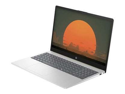 Laptop Hp Core I5-120u 15-fd0152la (b9ts2la#abm) Pantalla 15.6" Fhd Ips Tactil, Ram 8gb, Ssd 512gb, S/s, Dorado Con Plata