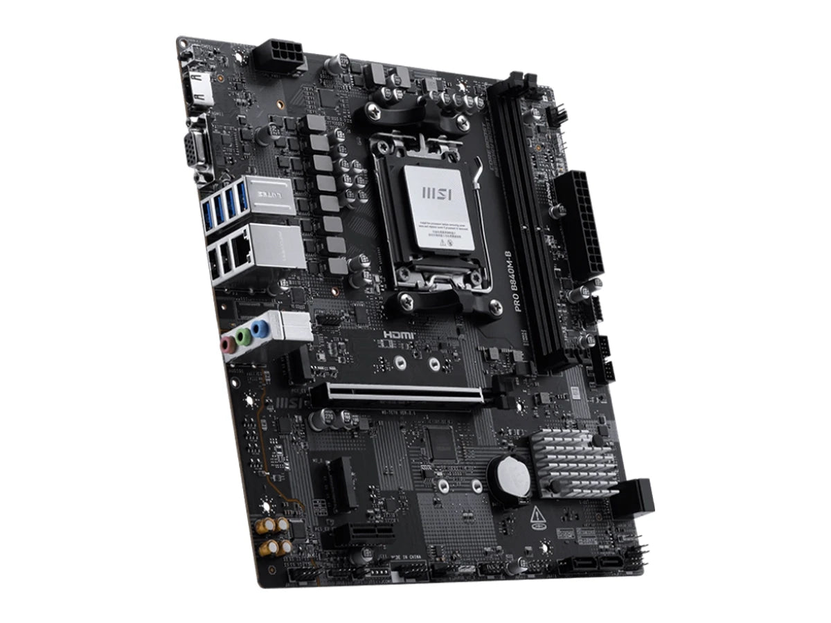 Placa Madre Msi B840m-b Pro (pro B840m-b) Am5 2 Slot De Ram Ddr5