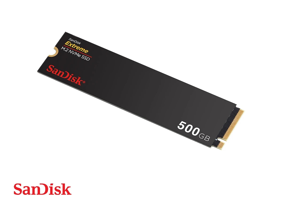 Unidad De Almacenamiento Ssd M.2 Pcie Sandisk 500gb Nvme Extreme (sdssdx3n-500g-g26) 5000mb/s