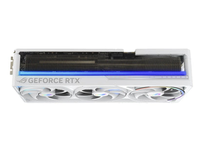 Tarjeta De Video Asus Geforce Rtx 5080 Rog 16gb Gddr7 Astral (90rogrtx5080o16gbastralwhite), Blanco, 3 Ventiladores Frontal