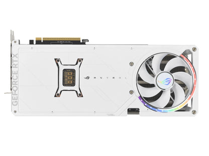 Tarjeta De Video Asus Geforce Rtx 5080 Rog 16gb Gddr7 Astral (90rogrtx5080o16gbastralwhite), Blanco, 3 Ventiladores Frontal