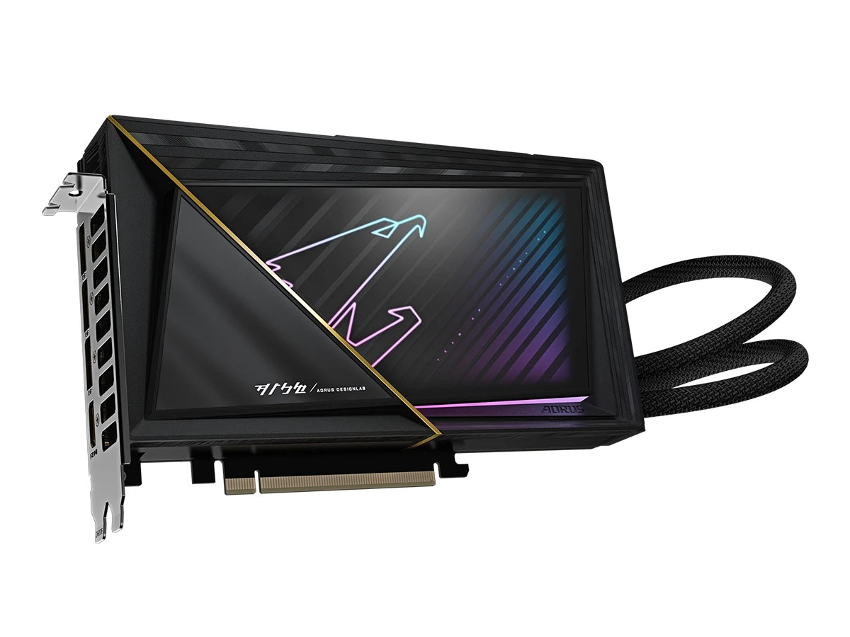 Tarjeta De Video Gigabyte Geforce Rtx 5080 Aorus Xtreme Water 16gb Gddr7 (gv-n5080aorusx W-16gd) Nvidia 256 Bits, 3 Ventiladores Y Radiador