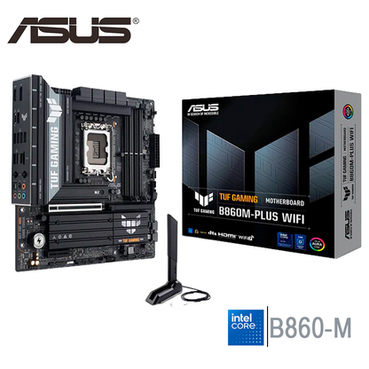 Placa Madre Asus B860m Tuf (tuf Gamng B860m-pluswifi) Socket Lga 1851, Ram Ddr5 8666oc Mt/s, Core Ultra,