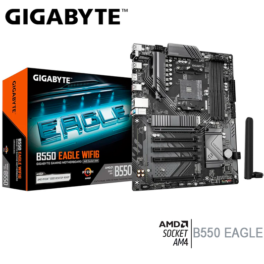 Placa Madre Gigabyte B550 Eagle Wifi6 (b550-eagle-wifi6) Socket Am4, Ram Ddr4, Wifi
