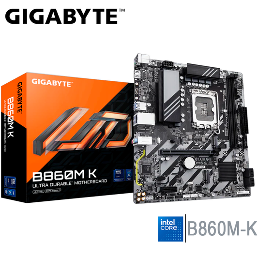 Placa Madre Gigabyte B860m K (90gmnb860m K ) Socket Lga 1851, Ram Ddr5 8666oc Mt/s, Core Ultra,