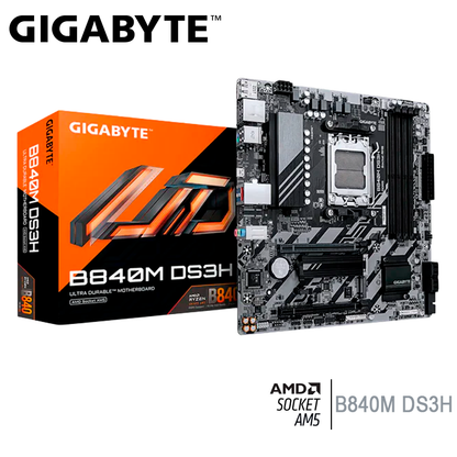 Placa Madre Gigagbyte B840m (gv-b840m-ds3h) Am5 4 Slot Pci 5.0