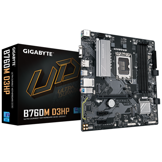 Placa Madre Gigabyte B760m D3hp (b760m D3hp Ddr5) Socket Lga 1700, Ram Ddr5 , 14va, 13va, 12va Gen