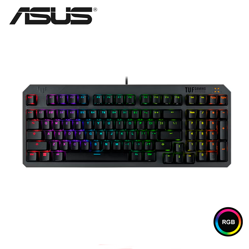 MOUSE ASUS TUF GAMING M4 BLACK DPI 12,000 CONECTIVIDAD WIRELESS & BLUETOOTH (PN:90MP02F0-BMAA00)
