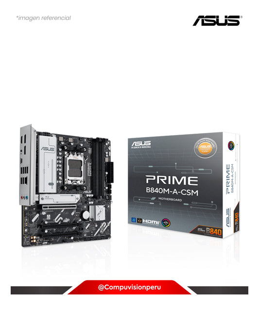 Placa Madre Asus B840m Prime Wifi (90prime-b840m-a-wifi) 4 Slot De Ram Ddr5
